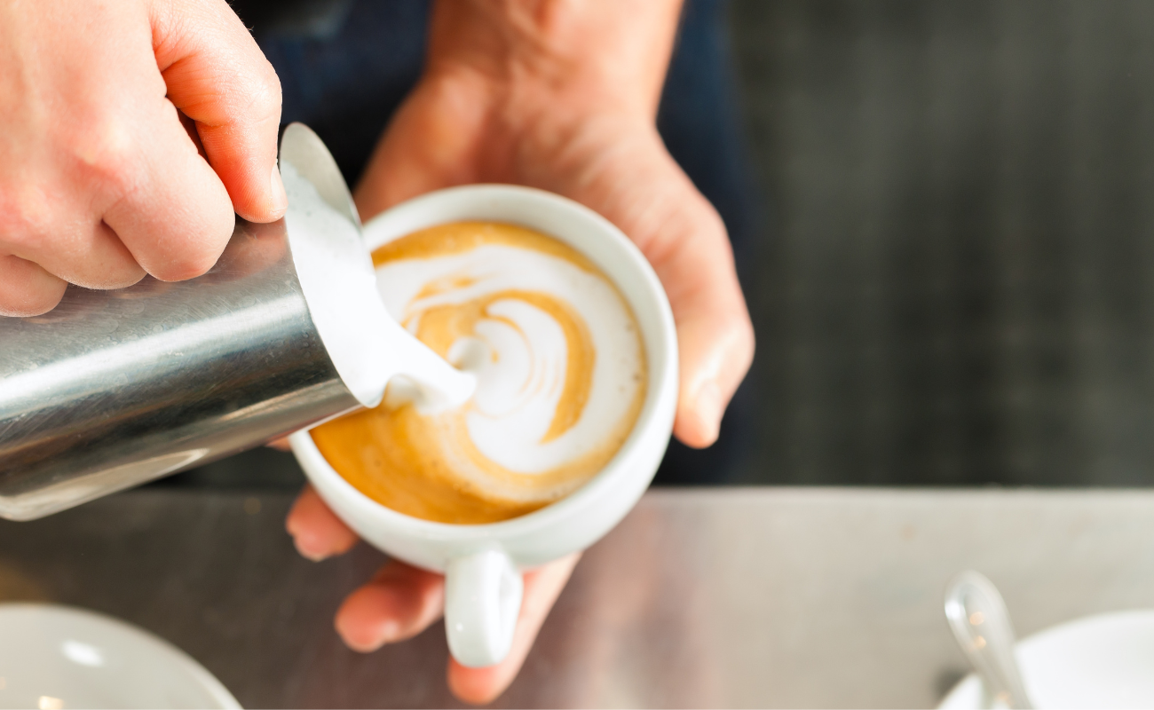 cappuccino con bevande vegetali